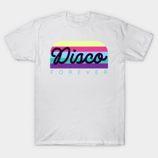 DISCO  - Forever (yellow/pink/blue) T-Shirt